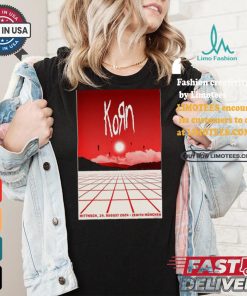 Korn Aug 14 2024 Zenith in Munich Germany Poster shirt