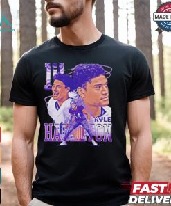 Kyle Hamilton Baltimore Ravens portrait vintage shirt