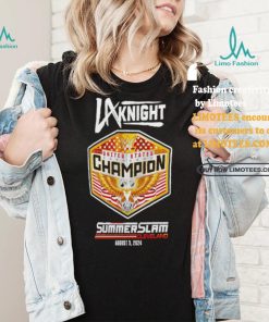 LA Knight SummerSlam 2024 winner shirt