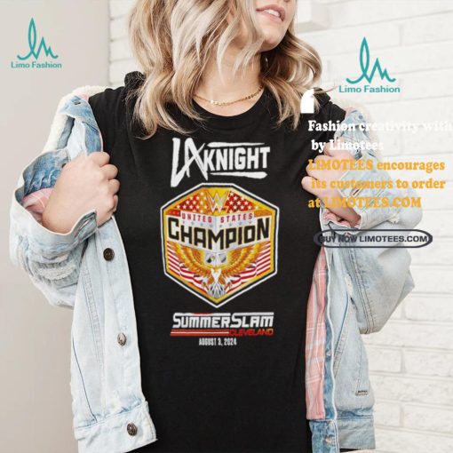 LA Knight SummerSlam 2024 winner shirt