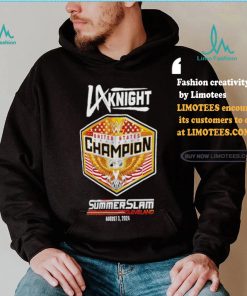 LA Knight SummerSlam 2024 winner shirt