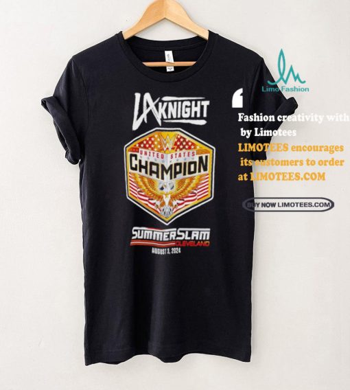 LA Knight SummerSlam 2024 winner shirt