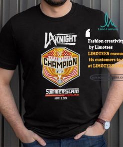 LA Knight SummerSlam 2024 winner shirt