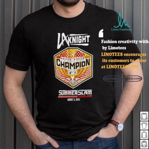 LA Knight SummerSlam 2024 winner shirt