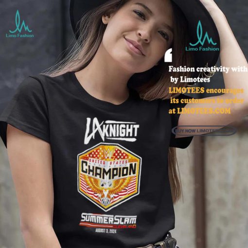 LA Knight SummerSlam 2024 winner shirt