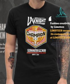 LA Knight SummerSlam 2024 winner shirt