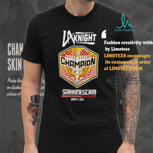 LA Knight SummerSlam 2024 winner shirt