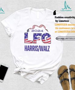 LFG Kamala Harris Walz 2024 President America Flag T shirt