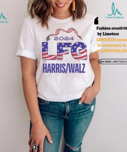 LFG Kamala Harris Walz 2024 President America Flag T shirt