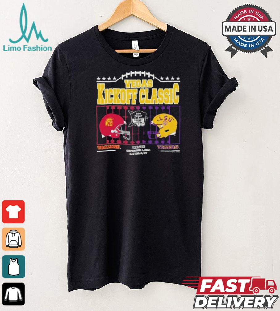 LSU Field Helmet Vegas Kickoff Classic T shirt LSU Field Helmet Vegas Kickoff Classic T shirt