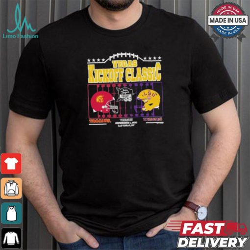 LSU Field Helmet Vegas Kickoff Classic T shirt