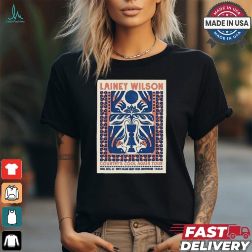 Lainey Wilson Aug 23 2024 North Island Credit Union Amphitheater In Chula Vista CA Poster shirt