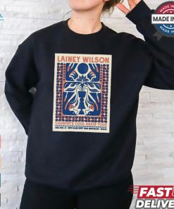 Lainey Wilson Aug 23 2024 North Island Credit Union Amphitheater In Chula Vista CA Poster shirt