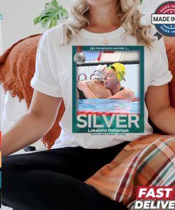 Lakeisha Patterson Silver Medal Women’s 400m Freestyle S9 Final Paralympics Australia Poster t shirt