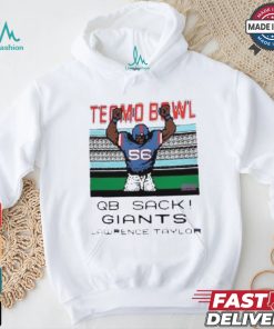 Lawrence Taylor New York Giants Tecmo Bowl Retired Player shirt
