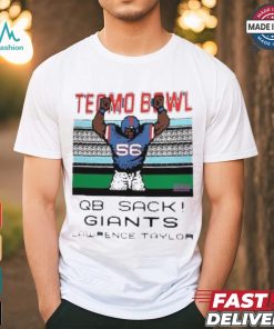 Lawrence Taylor New York Giants Tecmo Bowl Retired Player shirt