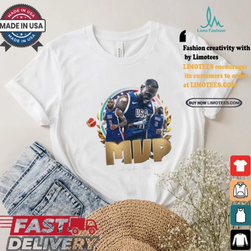Lebron James USA Men’s Basketball MVP Of The Olympics Paris 2024 T shirts
