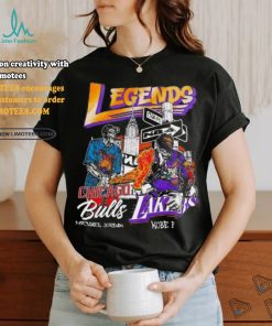 Legends Chicago Bulls Michael Jordan Lakers Kobe Bryant skeleton shirt