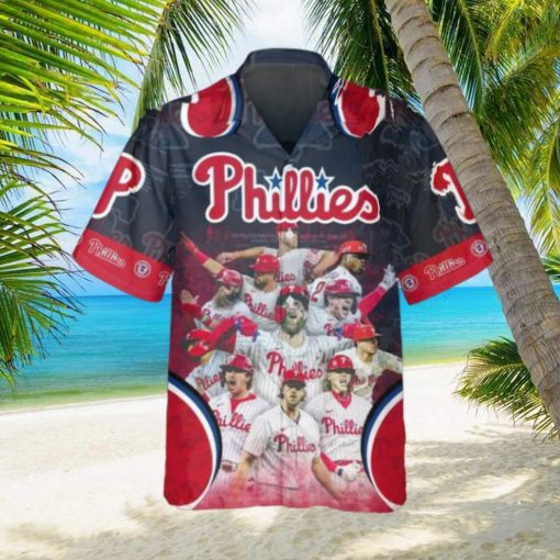 Legends Philadelphia Phillies Hawaiian Shirt, Phillies Hawaiian Shirt, MLB Hawaiian Shirt