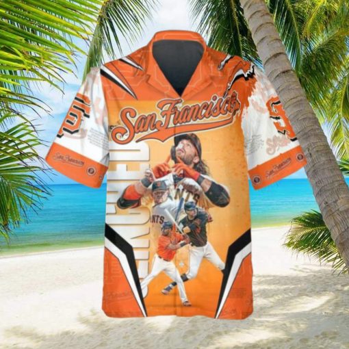 Legends San Francisco Giants Hawaiian Shirt, SF Giants Aloha Shirt, MLB Hawaiian Shirt