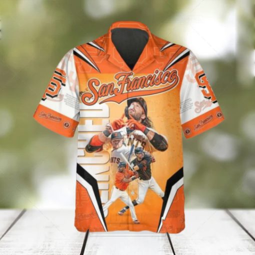 Legends San Francisco Giants Hawaiian Shirt, SF Giants Aloha Shirt, MLB Hawaiian Shirt