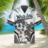 Legends White Sox Hawaiian Shirt, White Sox Aloha Shirt, MLB Hawaiian Shirt