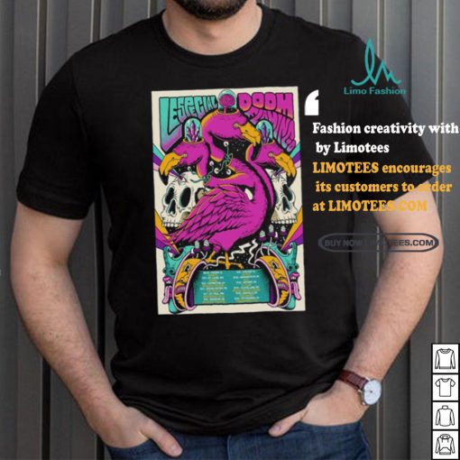 Lespecial X Doom Flamingo Tour 2024 Poster T Shirt