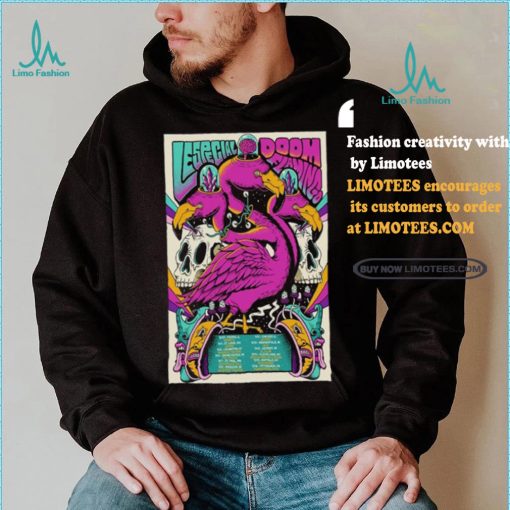 Lespecial X Doom Flamingo Tour 2024 Poster T Shirt