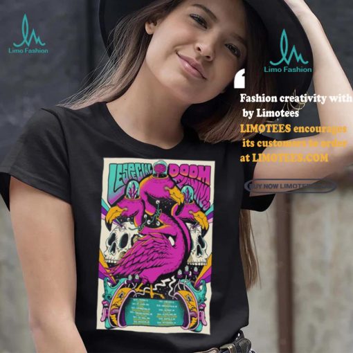 Lespecial X Doom Flamingo Tour 2024 Poster T Shirt