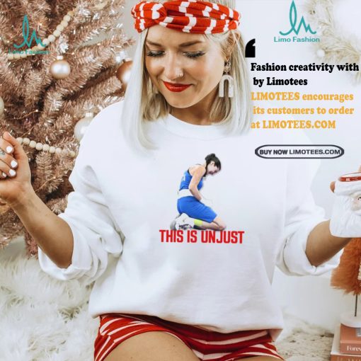 Let Women Speak Store Merch Angela Carini This Is Unjust Shirt