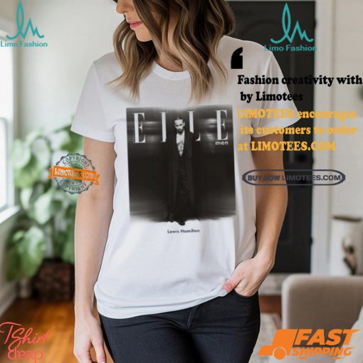 Lewis Hamilton Covers The New Edition Of ELLE Men Brazil Magazine Unisex T Shirt