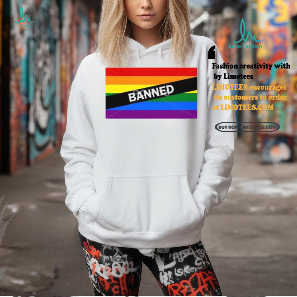 Lgbtq Pond5 Banned Ban Gay Flag Tee Shirt Lgbtq Pond5 Banned Ban Gay Flag Tee Shirt