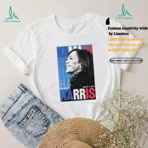 Limited Edition Kamala Harris History Made Poster Shirt