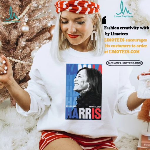 Limited Edition Kamala Harris History Made Poster Shirt