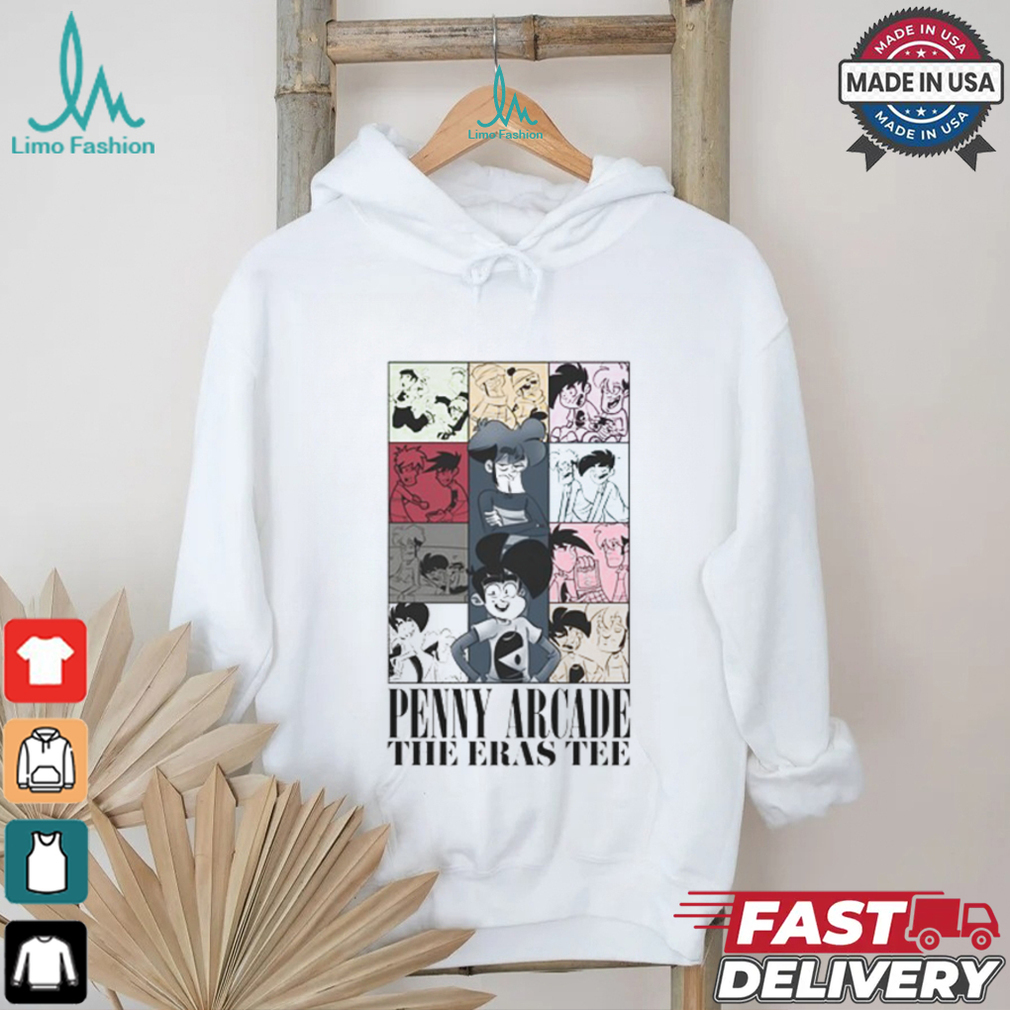 Limited Penny Arcade The Eras Funny Shirt Limited Penny Arcade The Eras Funny Shirt