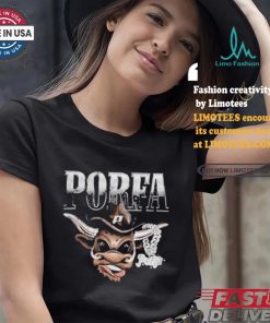 Limited Porfa Bull Black T Shirt