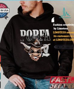 Limited Porfa Bull Black T Shirt