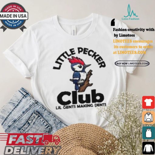 Little Pecker Club Lil Gents Making Dents T shirt