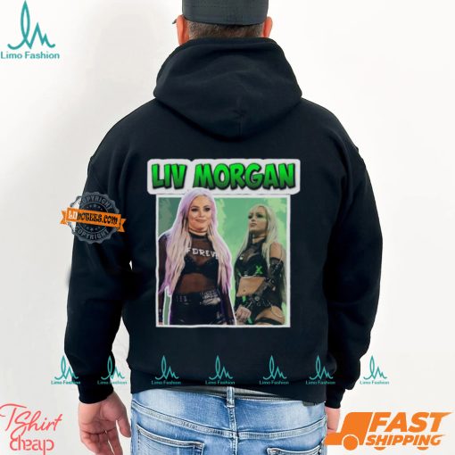 Liv Morgan Green Logo T shirt