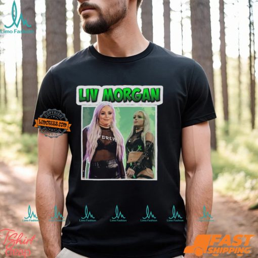 Liv Morgan Green Logo T shirt