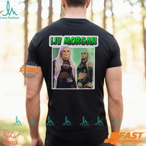 Liv Morgan Green Logo T shirt