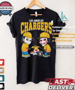 Los Angeles Chargers NFL Halloween Peeing Funny Shirt