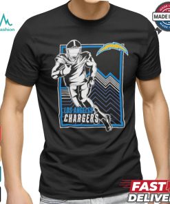 Los Angeles Chargers Starter Player Grid Long Sleeve T shirt