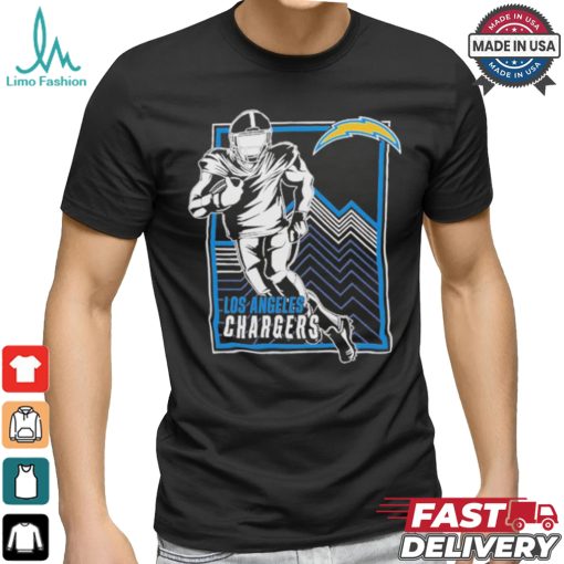 Los Angeles Chargers Starter Player Grid Long Sleeve T shirt