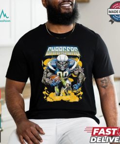 Los Angeles Chargers football mascot shirt