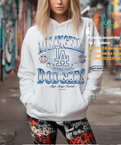 Los Angeles Dodgers Mlb Cooperstown Light Heather Gray Short Sleeve T Shirt