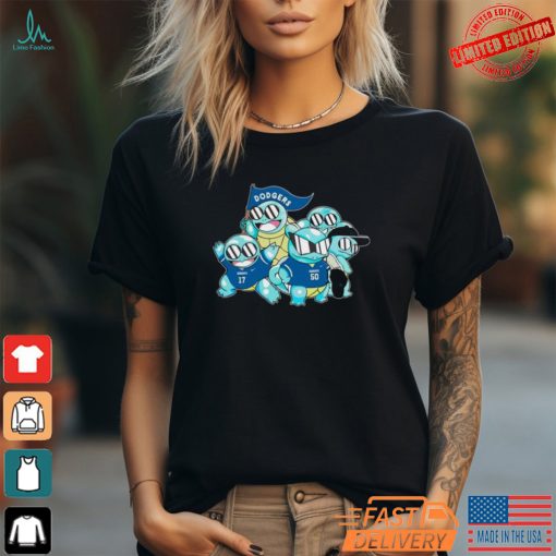 Los Angeles Dodgers Pokémon Squirtle Shirt