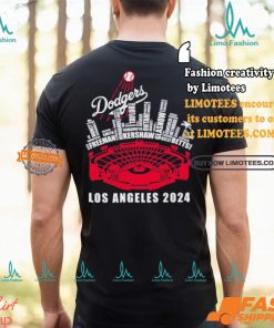 Los Angeles Dodgers Stadium Players Name Los Angeles 2024 Shirt