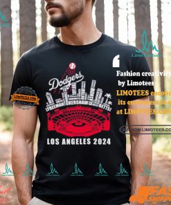 Los Angeles Dodgers Stadium Players Name Los Angeles 2024 Shirt
