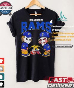 Los Angeles Rams NFL Halloween Peeing Funny Shirt